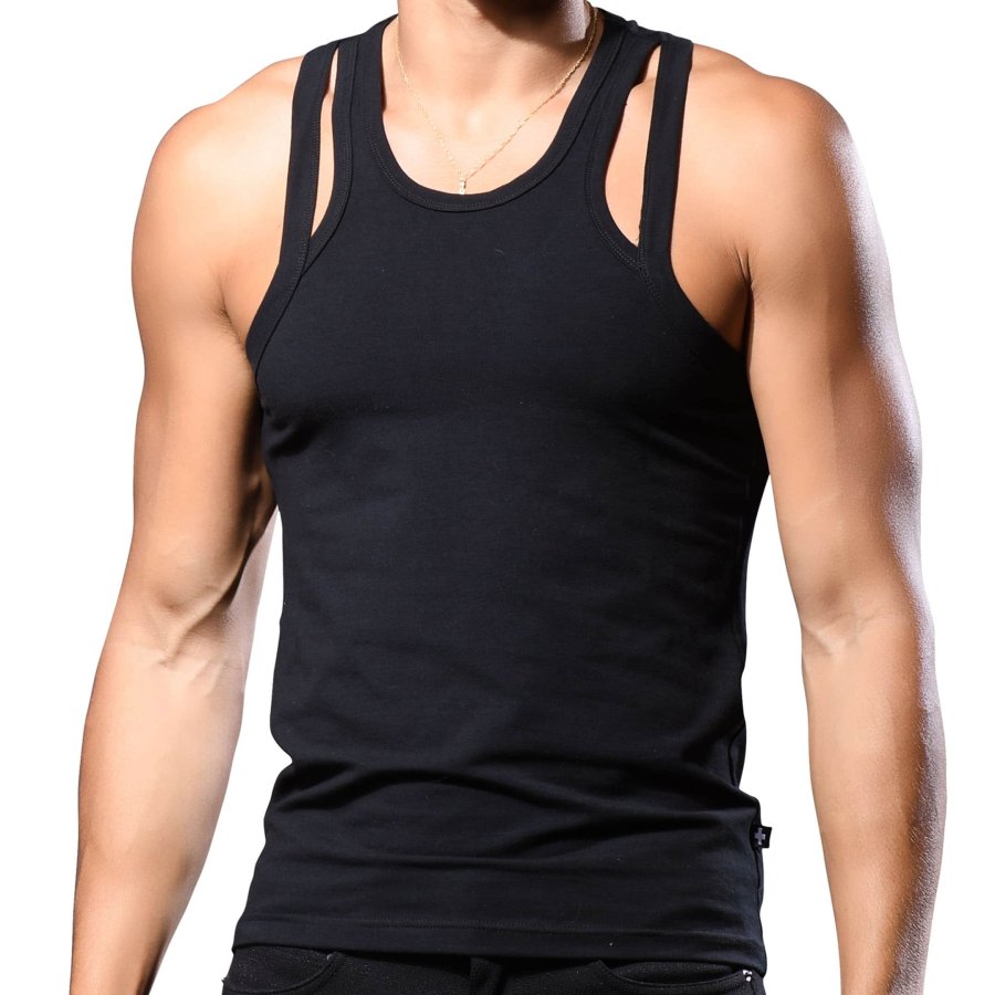 

Camiseta Sin Mangas Sexy Ahuecada Para Hombre