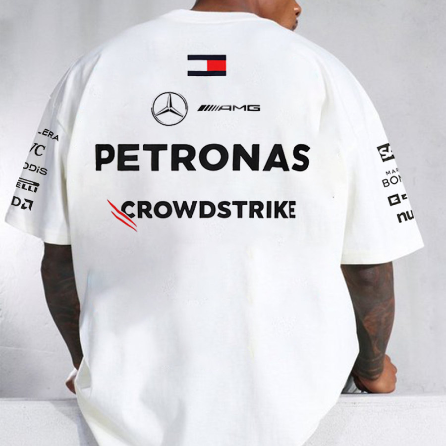 

Camiseta De Piloto Del Equipo Mercedes-AMG Petronas F1 2024 Para Hombre