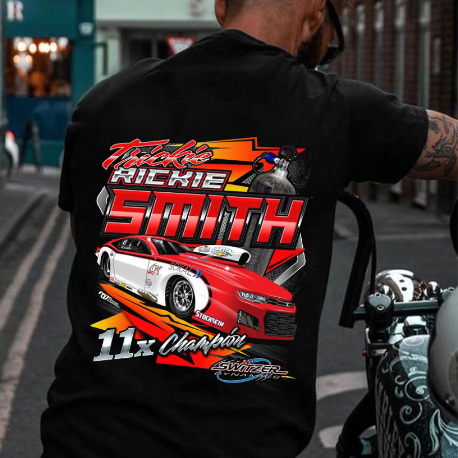 

Camiseta De Manga Corta Con Estampado Smith Racing Event Para Hombre