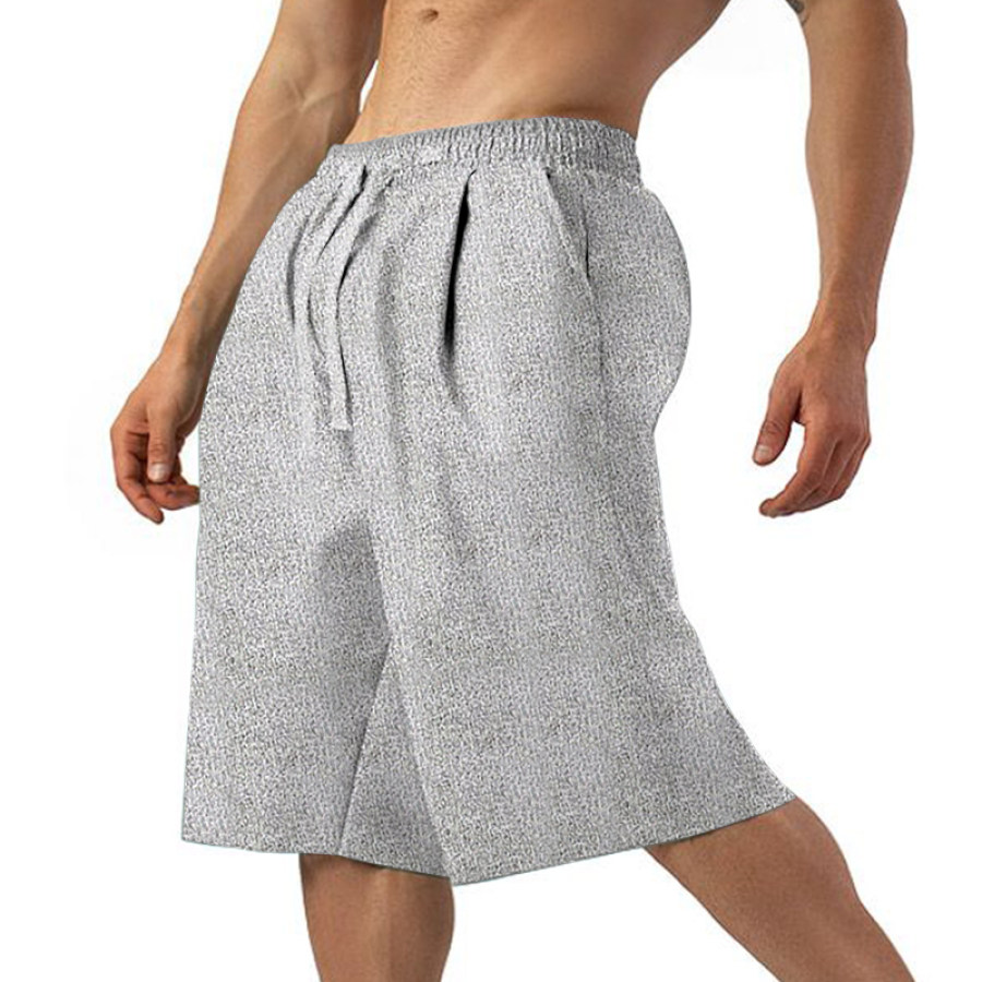 

Capris Tricoté Avec Cordon De Serrage Sexy Pour Hommes