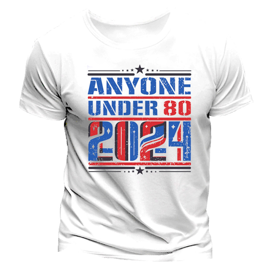 

Старая забавная футболка с изображением выборов 2024 года унисекс для всех до 80 лет