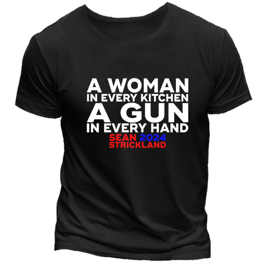 

Забавная футболка унисекс «Выборы 2024 республиканец Шон Стрикленд»