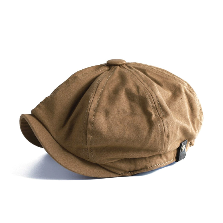 

Men's Vintage Casual British Octagonal Beret Cap