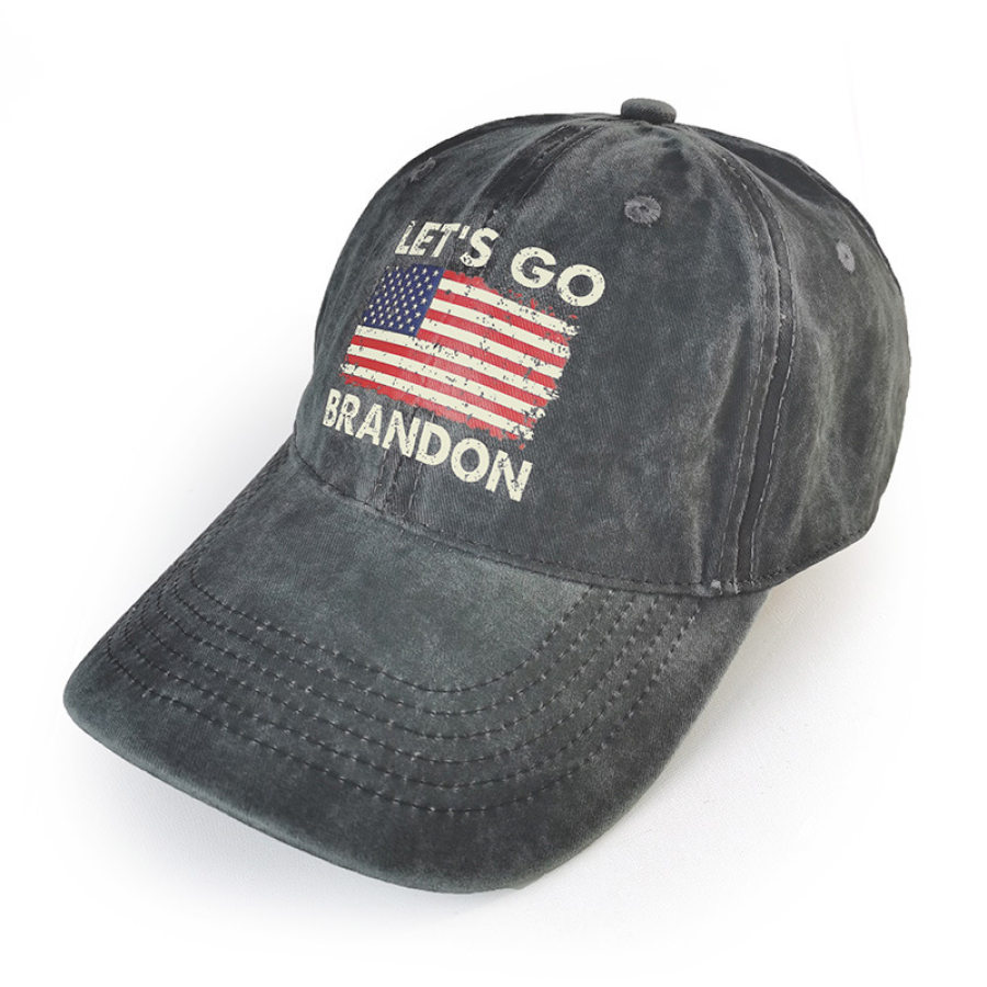 

Let's Go Brandon US Election Washed Old Election Hat