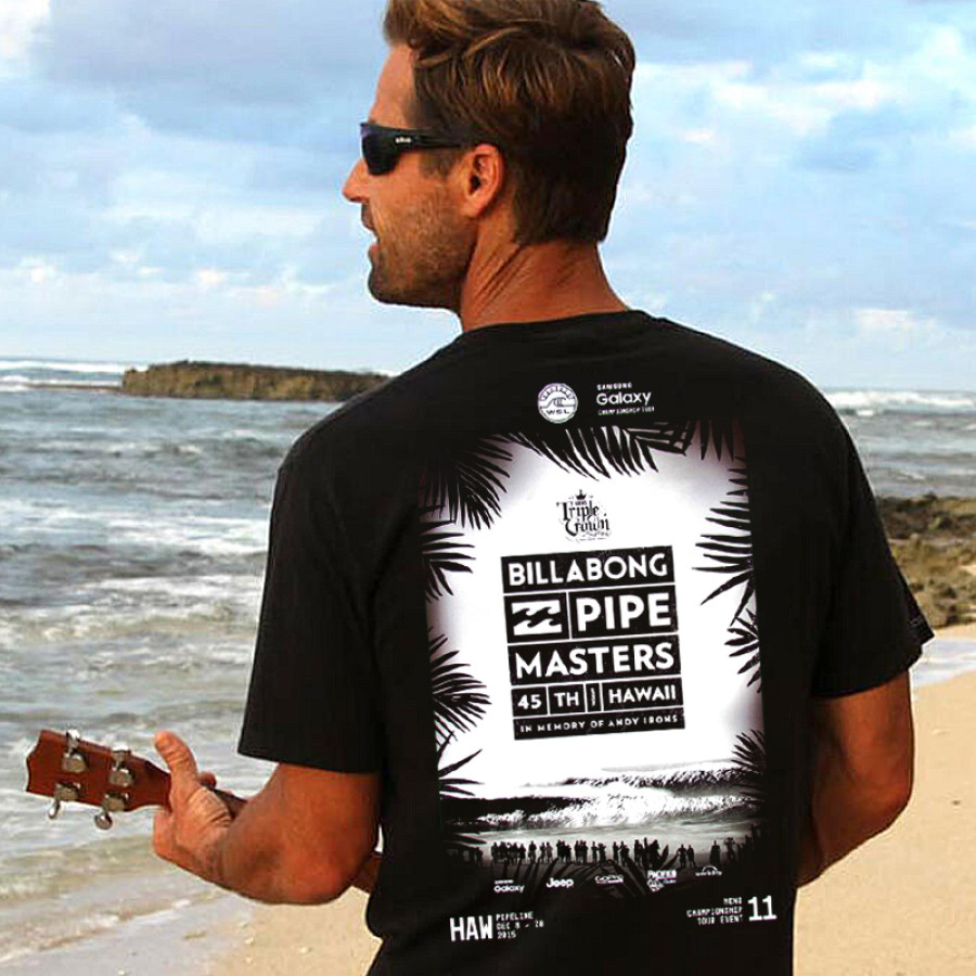 

T-shirt Vintage Billabong Beach Surf Pour Hommes