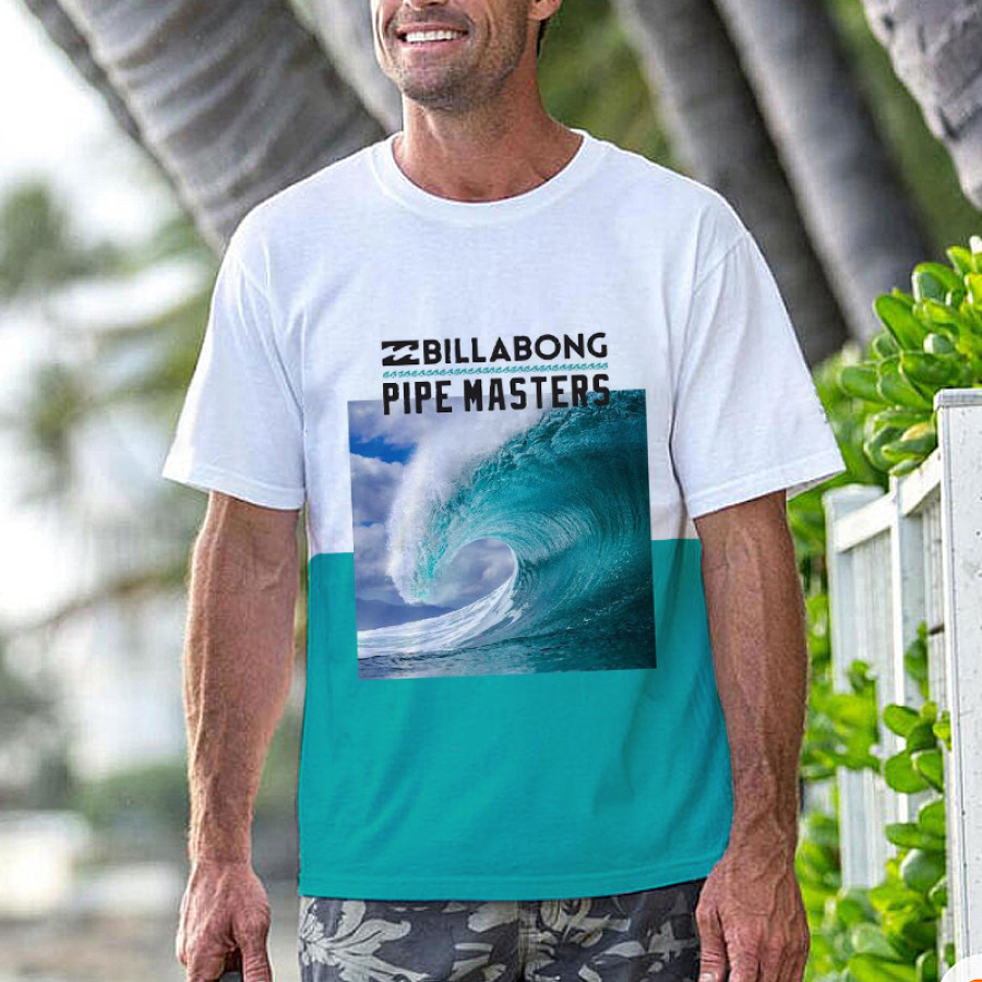 

Camiseta Vintage Billabong Beach Surf Para Hombre