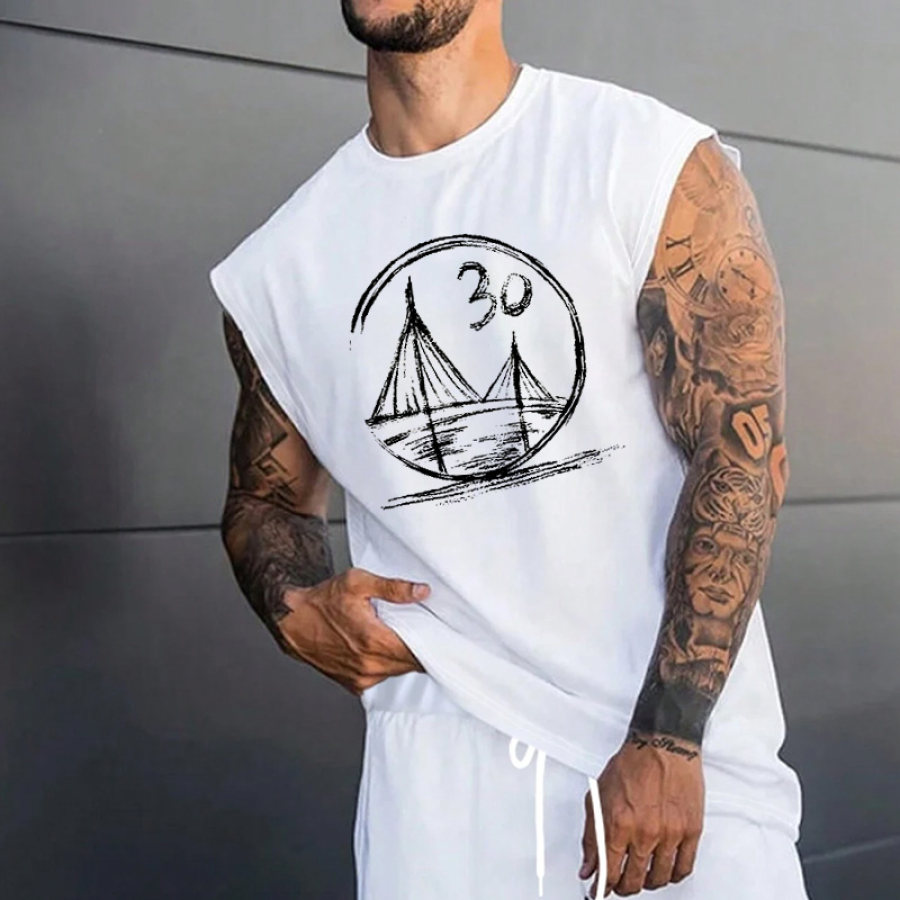 

Camiseta Sin Mangas Informal Con Chaleco Deportivo De Baloncesto Para Hombre