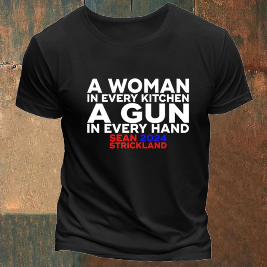 

Unisex Election 2024 Republican Sean Strickland Funny T-shirt