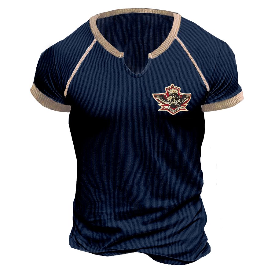 

Men's Billionaire Embroidery Small V-neck T-Shirt