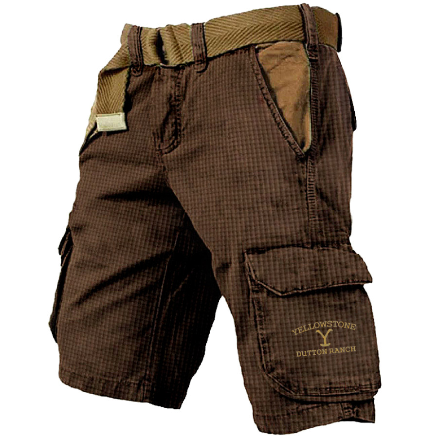 

Men's Yellowstone Waffle Pocket Shorts