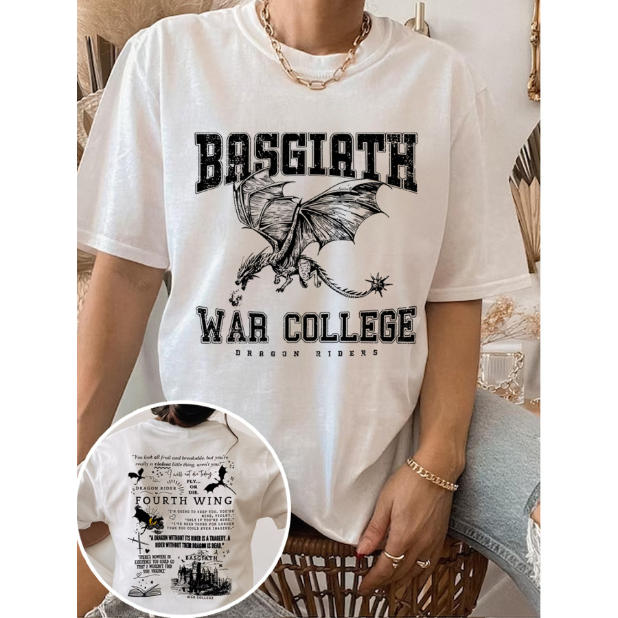 

Basgiath War College 2 Sided Shirt
