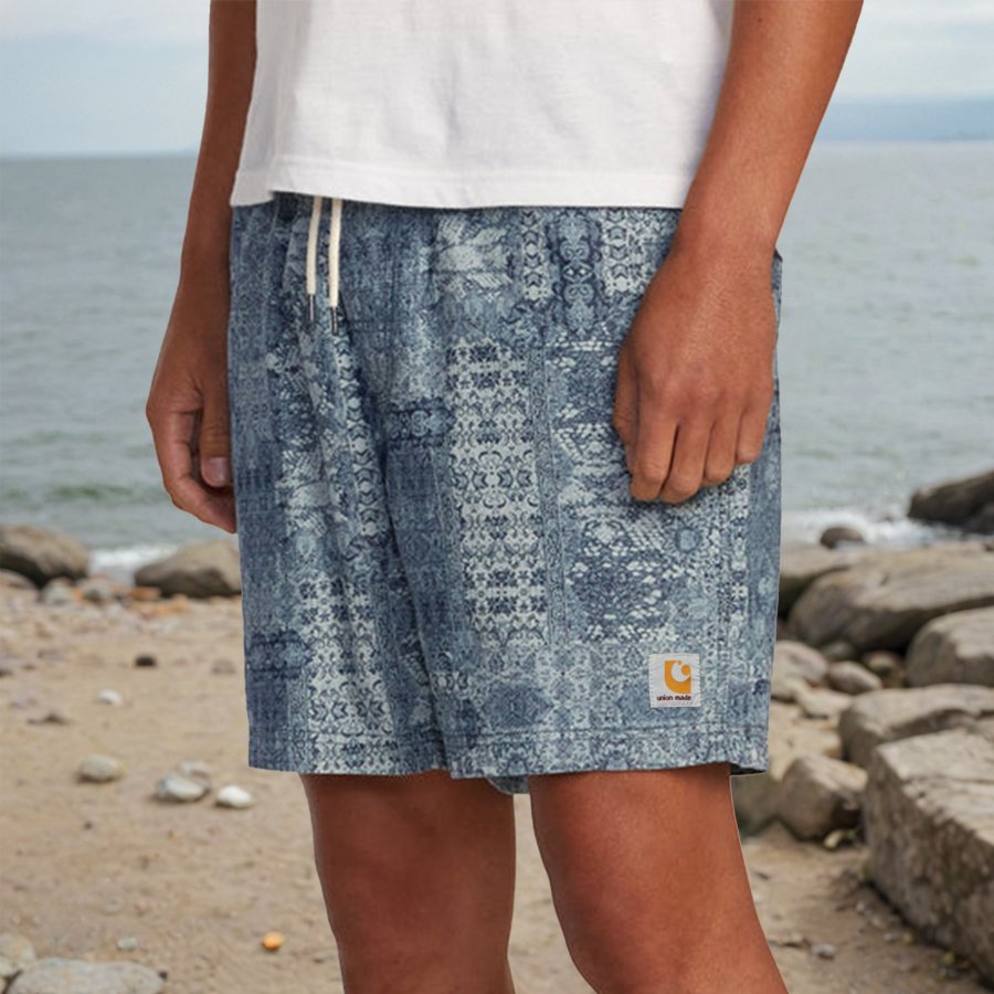 

Herren Shorts Bedruckte Shorts Surf Beach Shorts Täglich Casual