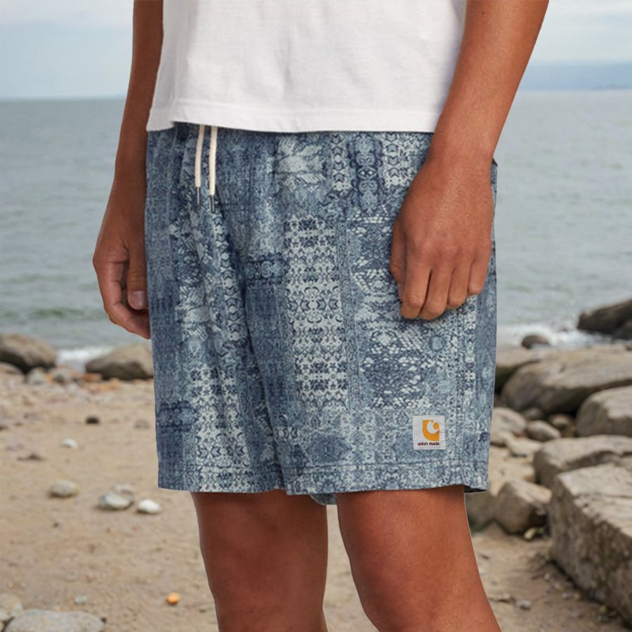 

Short Imprimé Pour Homme Short De Plage De Surf Quotidien Décontracté