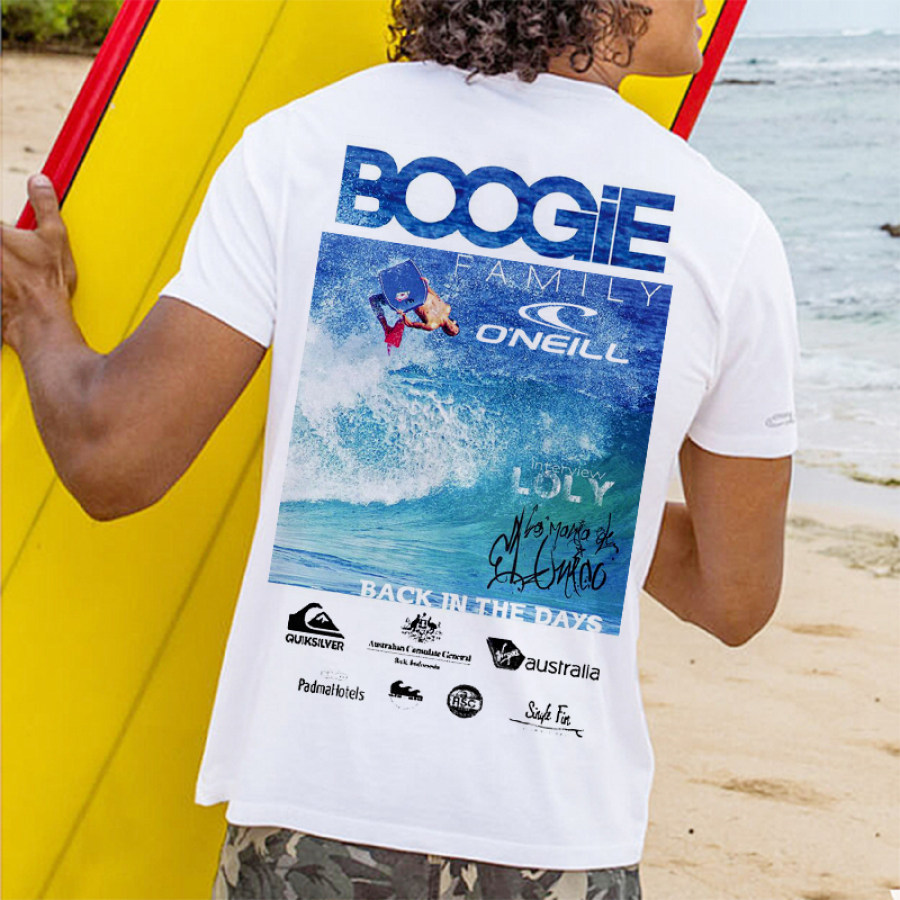 

Camiseta Con Estampado Surf Vacation Para Hombre