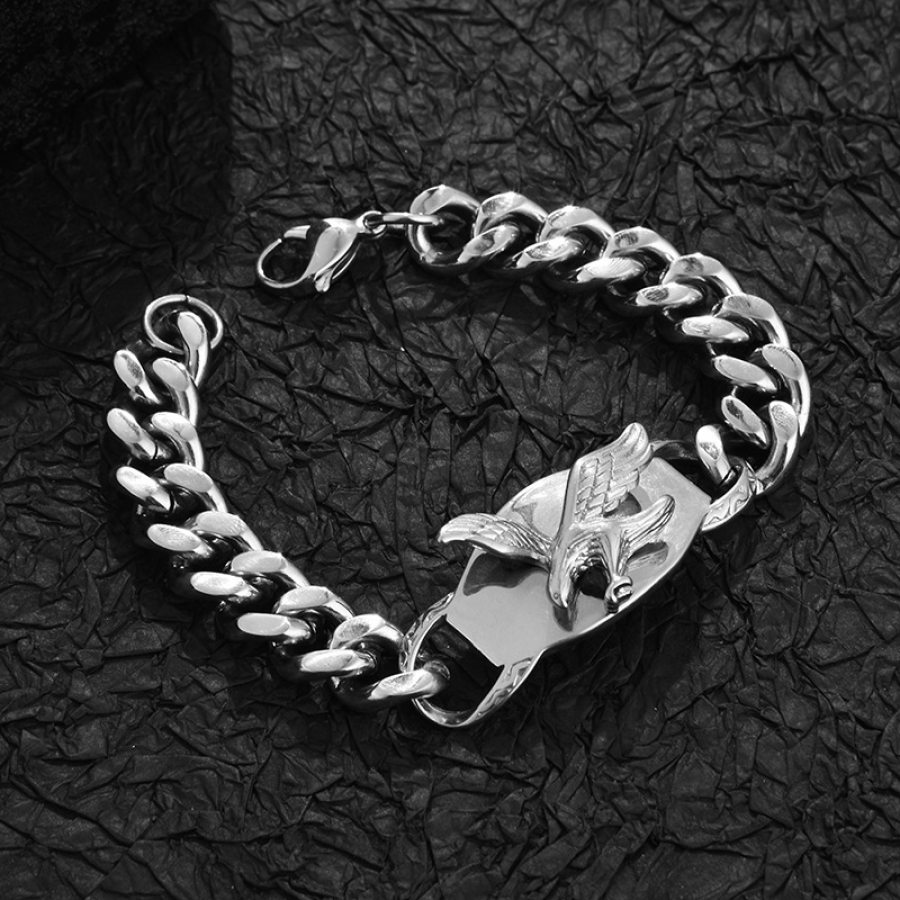 

Punk Rock Hip Hop Alloy Bracelet Bracelet Cool Eagle Bracelet