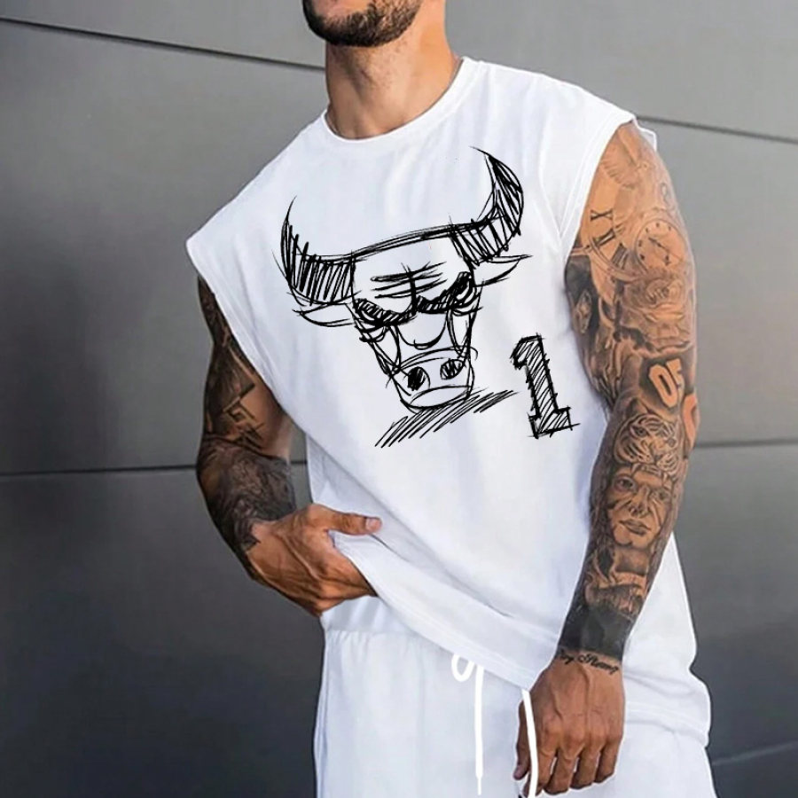 

Camiseta Sin Mangas Informal Con Chaleco Deportivo De Baloncesto Para Hombre