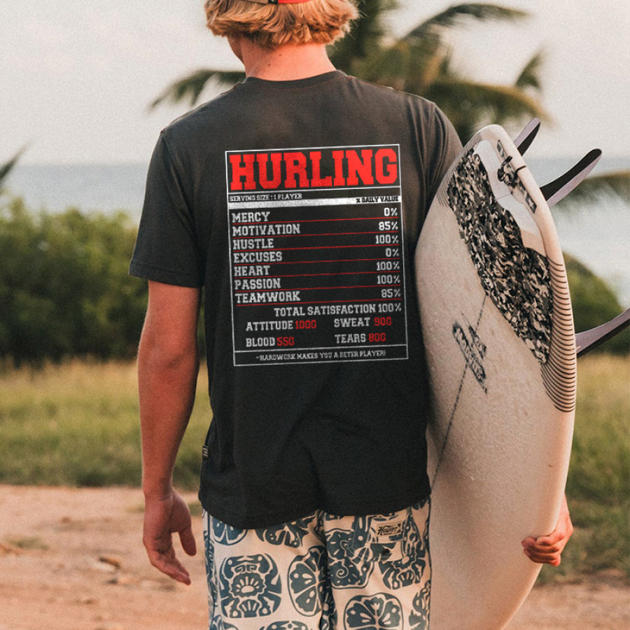 

T-shirt Imprimé Hurley Beach Vacation Surf Pour Hommes