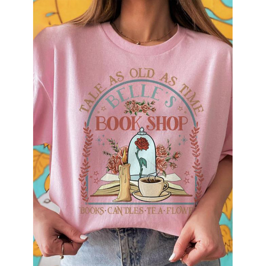 

Рубашка книжного магазина «Сказка стара как время» Belle