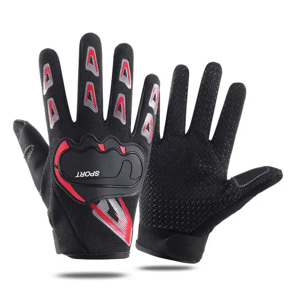 Men's Outdoor Sports And Motorcycle Anti Slip Protective Gloves - Menilyshop.com 