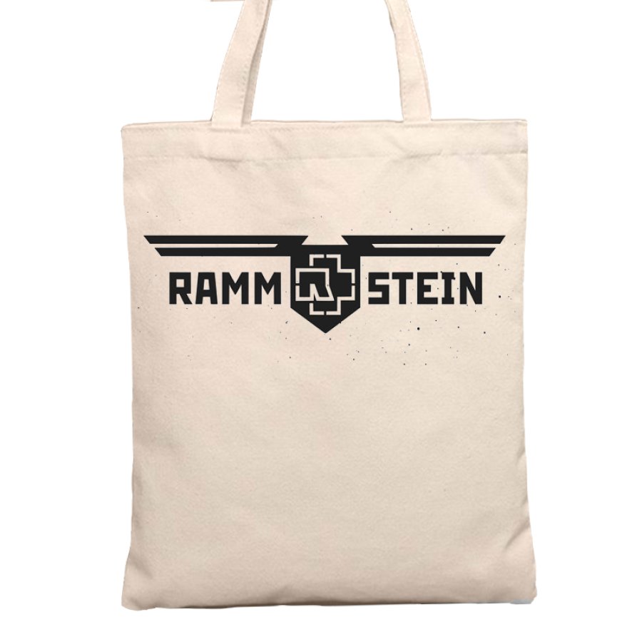

Rammstein Rock Punk Skull Casual Tote Bag Canvas Bag