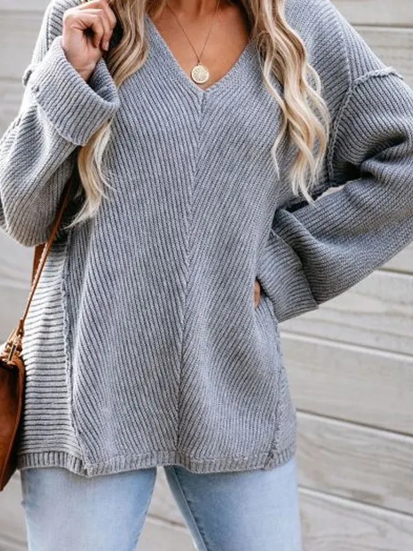 Autumn and Winter Casual Sweater - Miuwell.com 