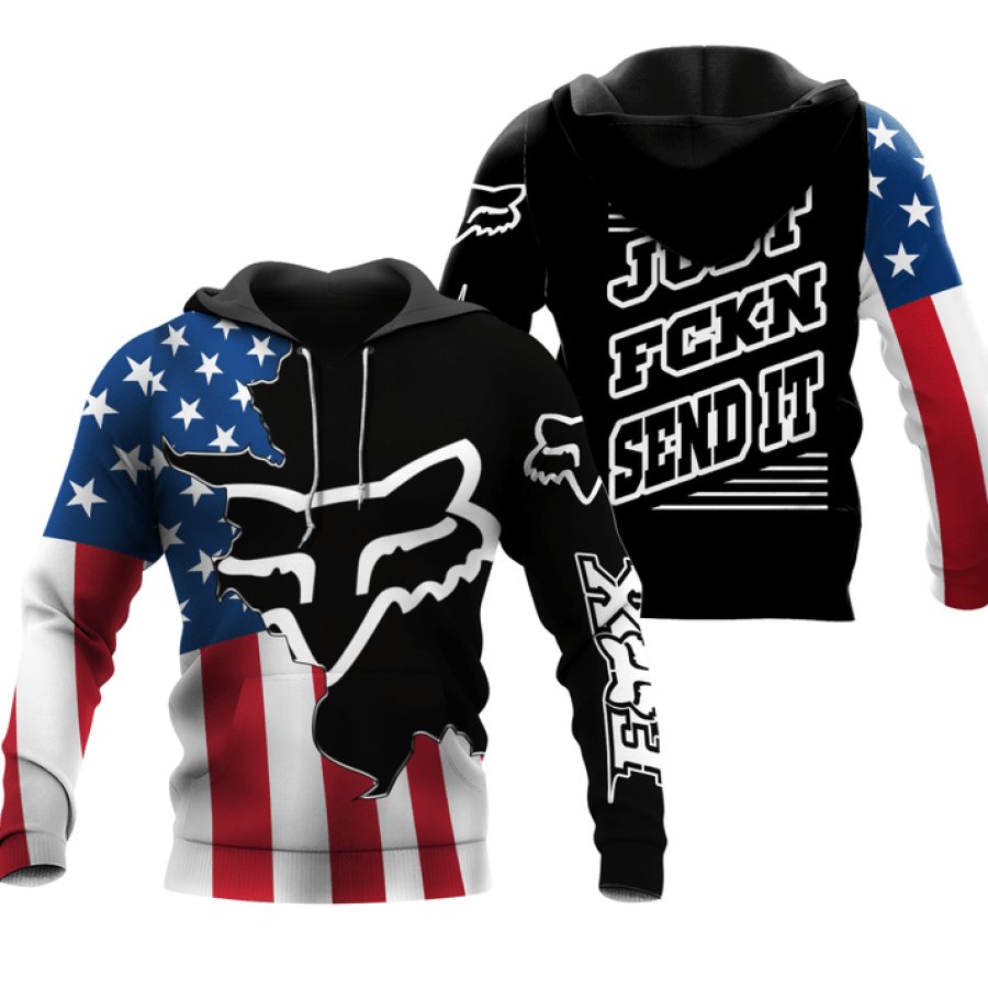 

Fox racing hoodie just fxkn send it