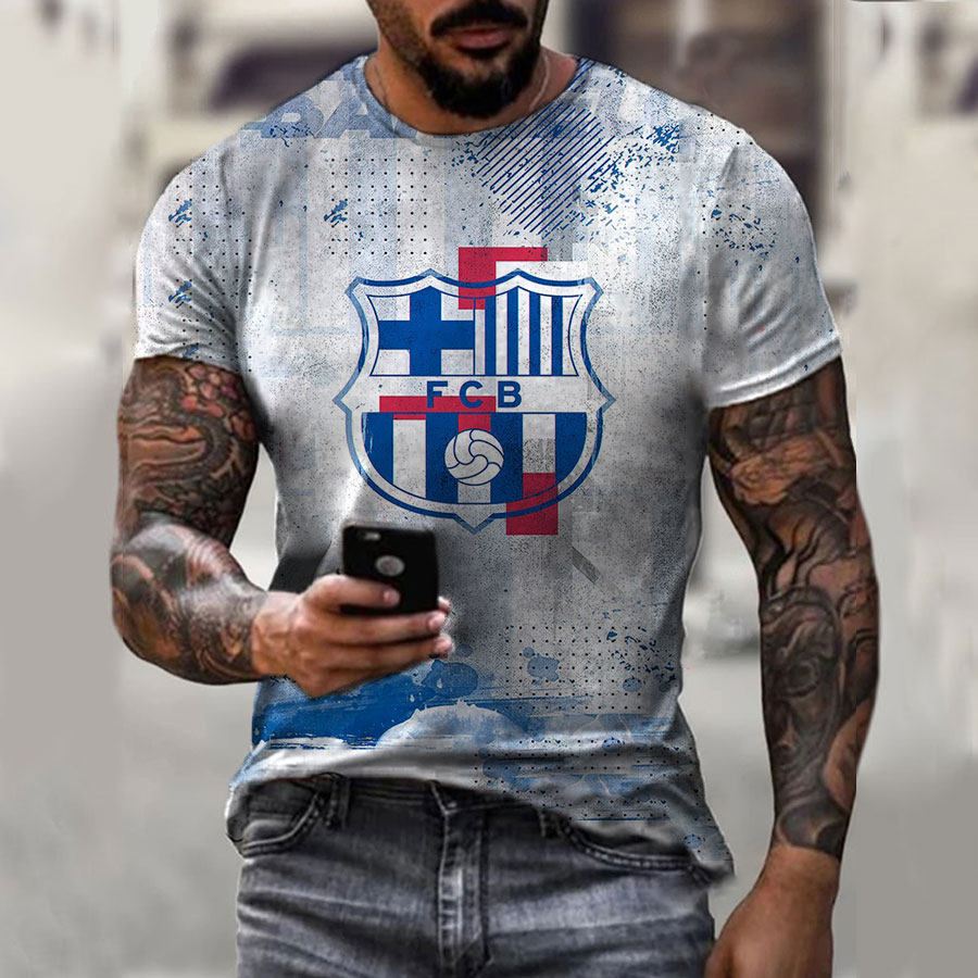 

Men's FC Barcelona Casual Sports T-shirt