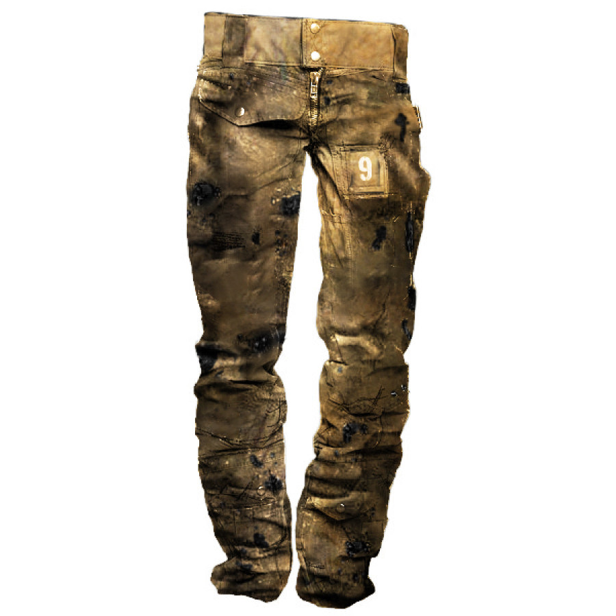 

Mens Outdoor Wear-resistant Military Trousers