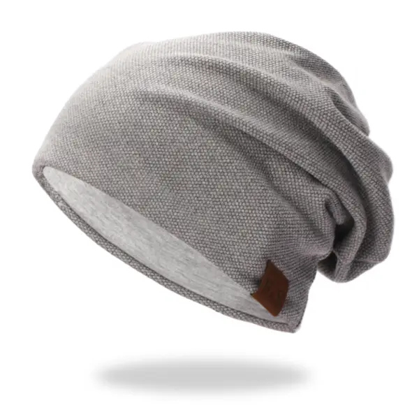 Men's sports street style hip-hop casual loose men and women knitted hat - Kalesafe.com 