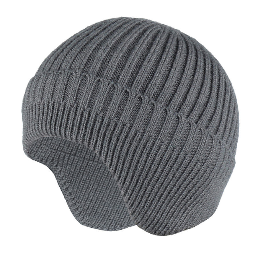 

Men's Outdoor Warm Ear Protection Knitted Hat