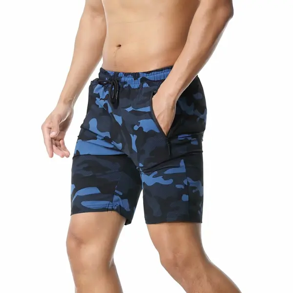 Mens outdoor sports camouflage shorts - Styletaken.chimpone.com 