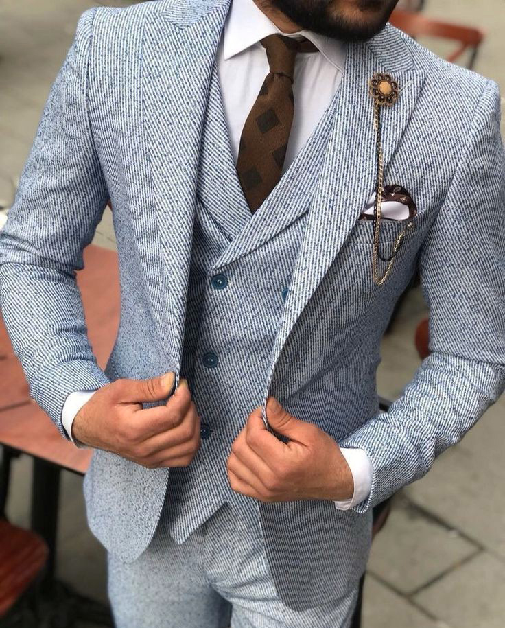 Fashion Casual Business Jacket Men's Suit