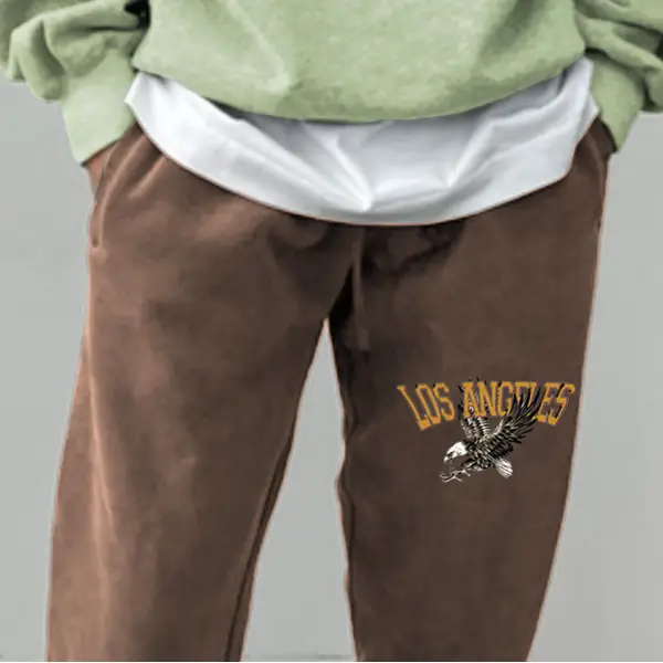 Retro Men's Los Angeles Sweatpants - Woolmind.com 