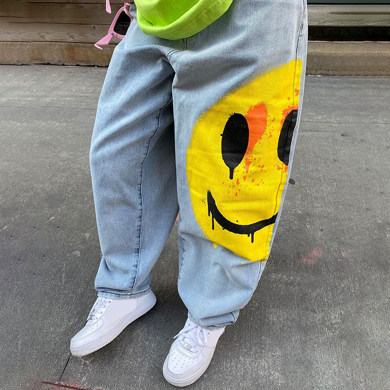 Printed Casual Jeans