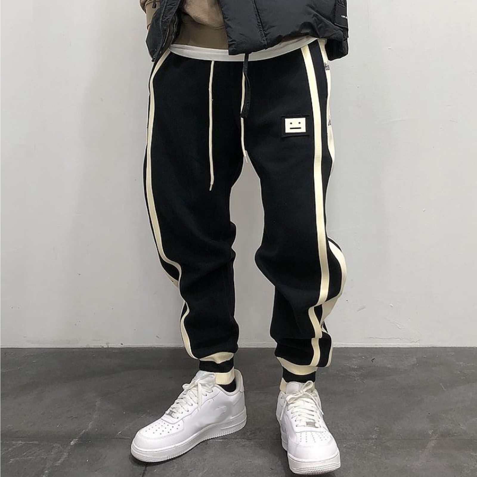 Unisex Casual Panel Sweatpants