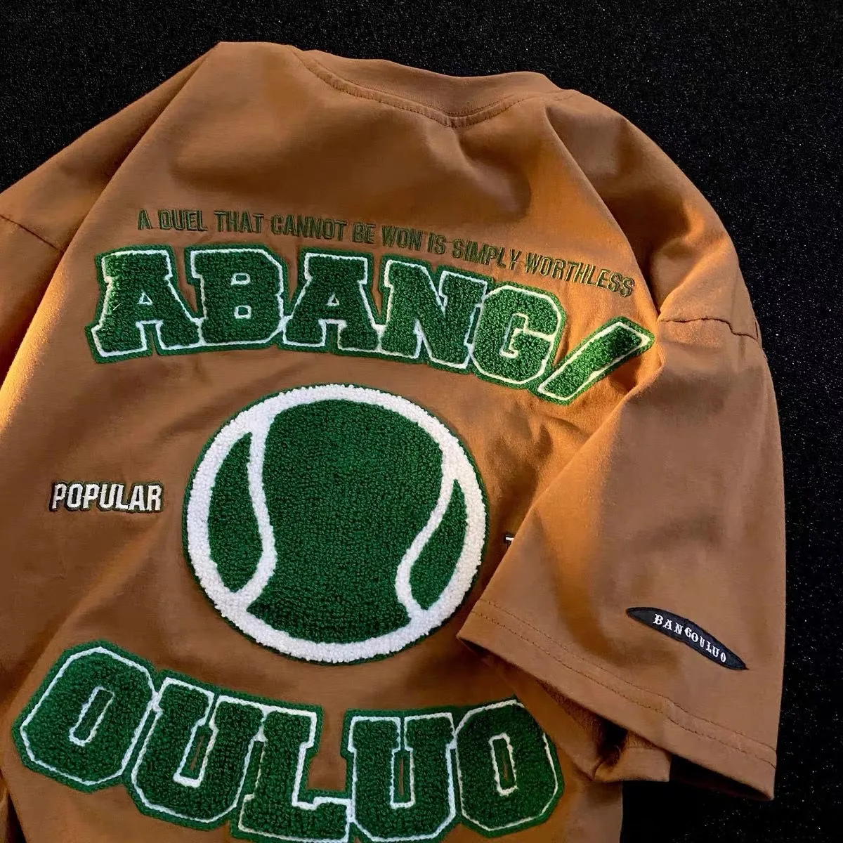 Vintage Unisex Casual Couple Oversized T shirt