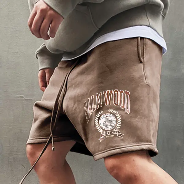 Pantaloni Sportivi Da Uomo Con Logo A Lettere Vintage Primaverili Ed Estive - Faciway.com 