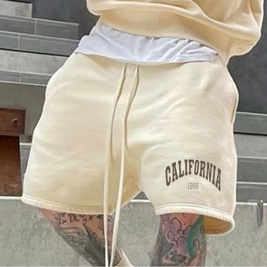 

Herren Frühjahr & Sommer Vintage California Jogginghose