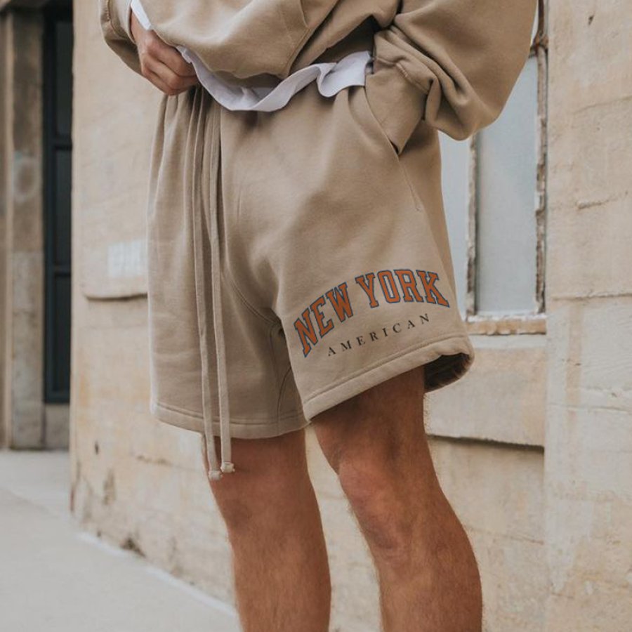 

Men's Spring & Summer NEW YORK Vintage Sweatpants