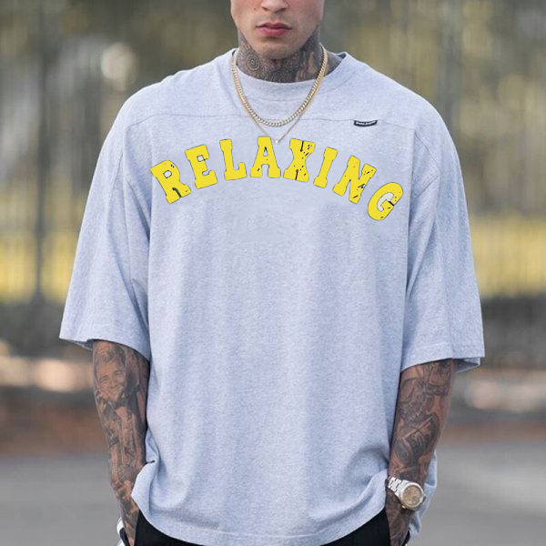 Men's Casual Fashion Printed Colour T shirts