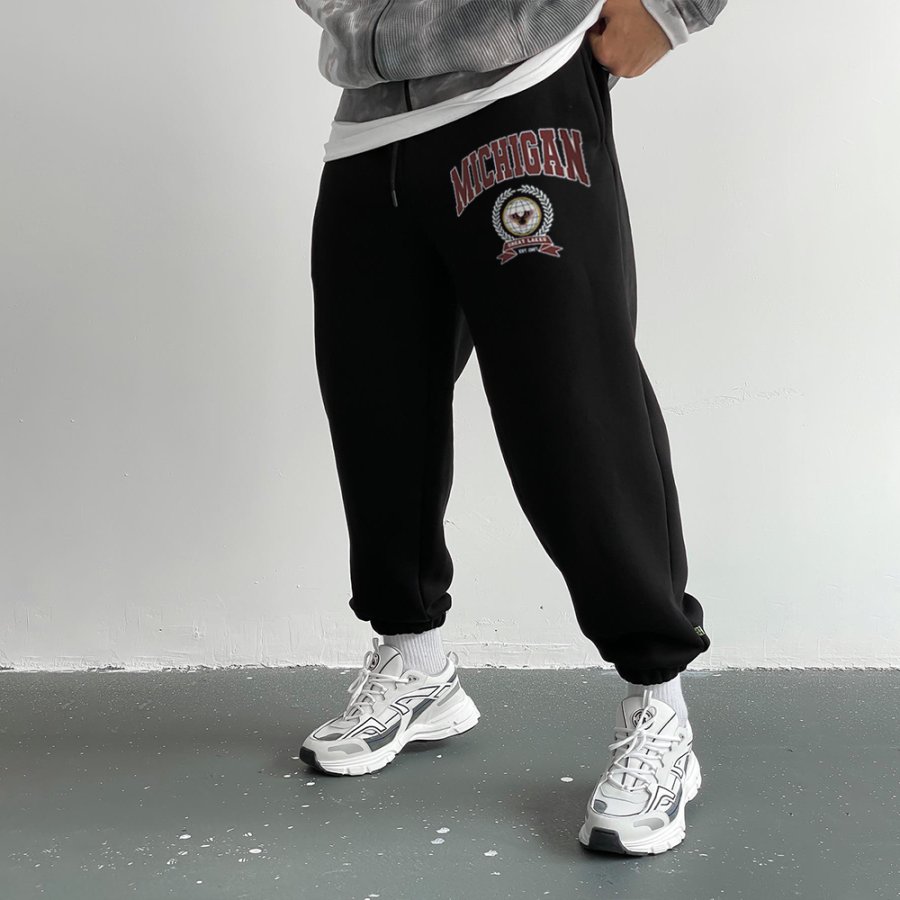 

Men's Michigan Retro Casual Sweatpants