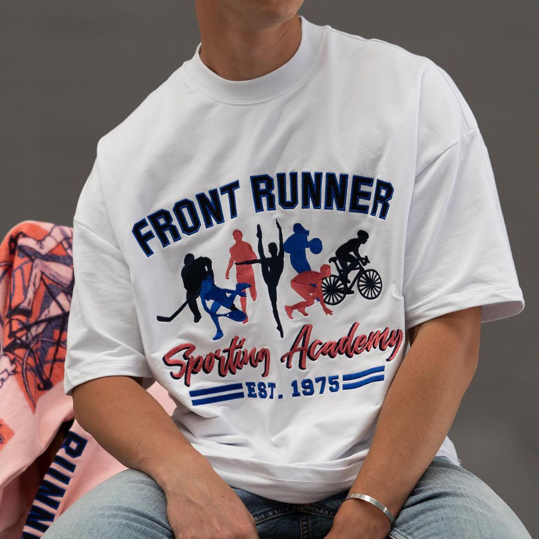 Front Runner Print Short Sleeve T Shirt