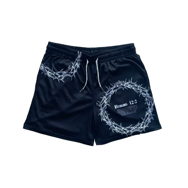 Crown Of Thorns Shorts - Faciway.com 