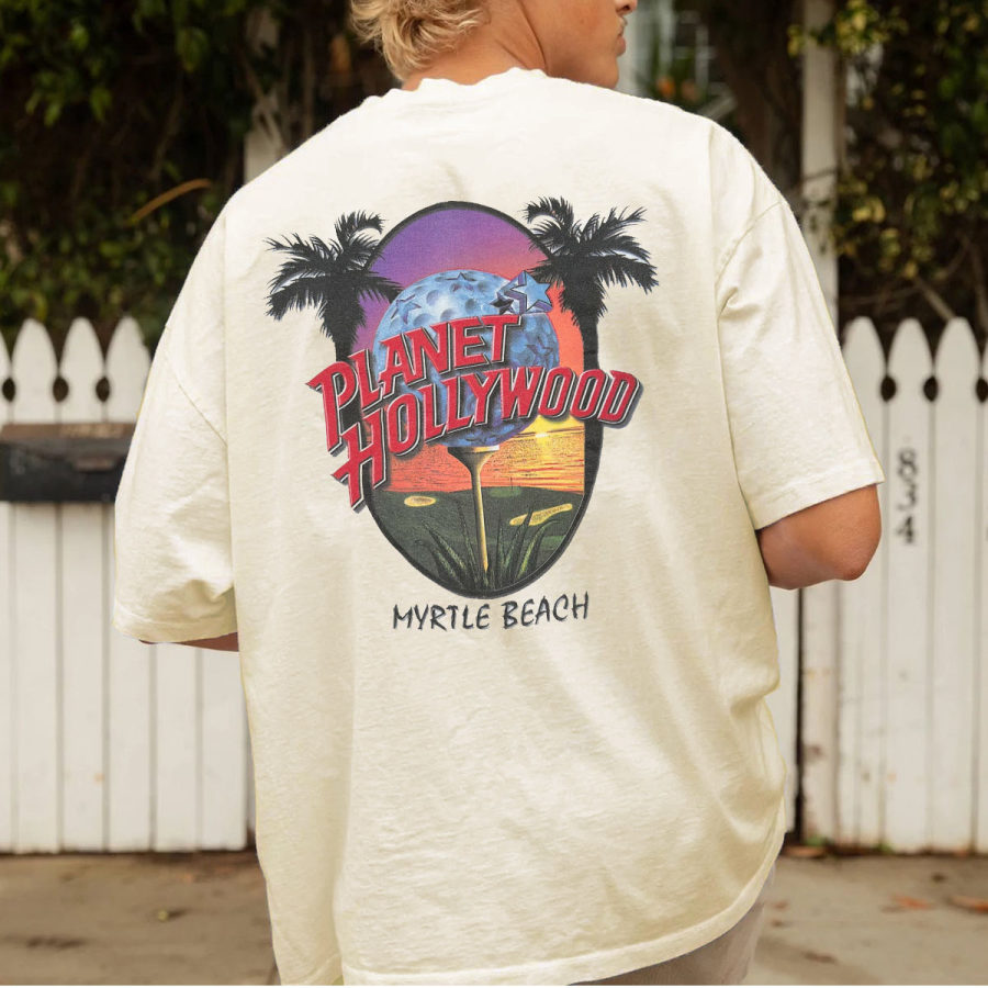 

Unisex Men's Myrtle Beach Retro Surfing T-shirt