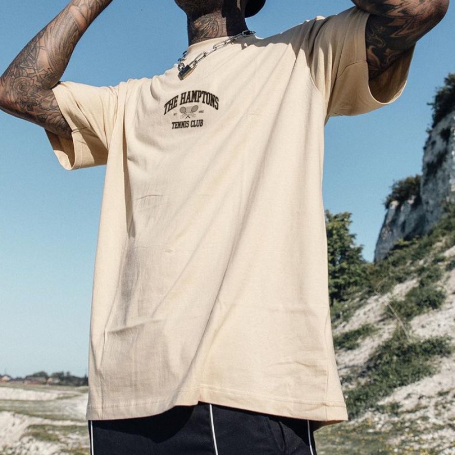 

Oversized Vintage Tennis Club T-Shirt