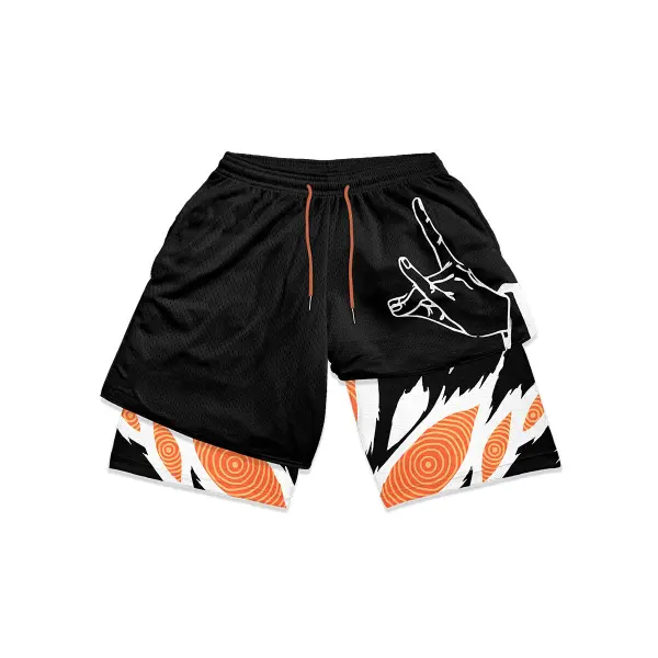 Fox Devil Mesh 2-in-1-Shorts Performance-Shorts - Faciway.com 