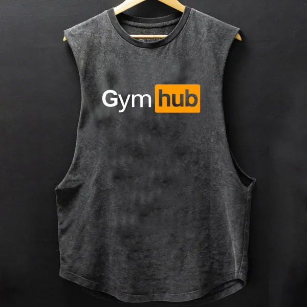 Gymhub Scoop Bottom Mischtank - Faciway.com 