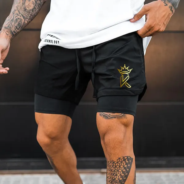 Men's King Shorts Performance Shorts - Faciway.com 