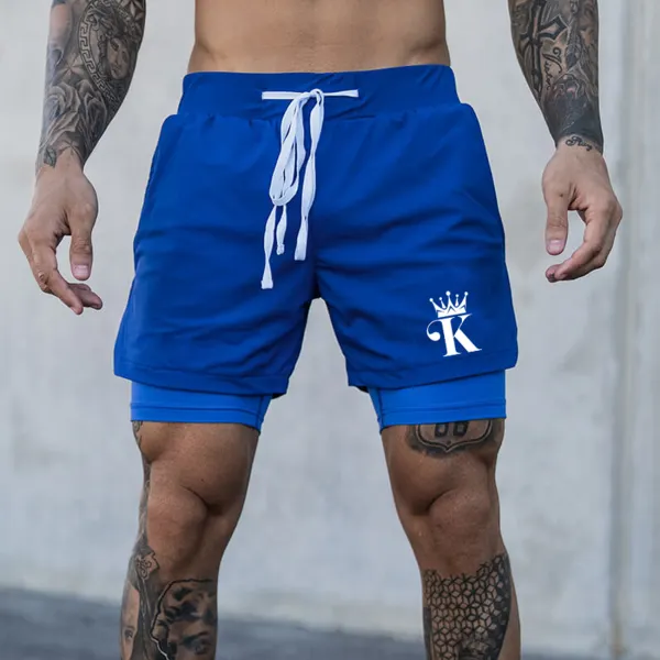 Men's King Shorts Performance Shorts - Fineyoyo.com 