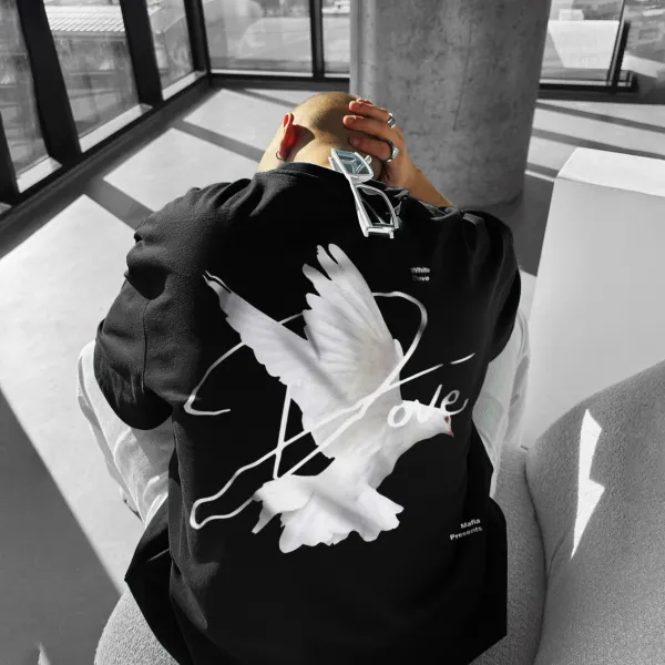 Oversize Vuelo Mafioso Tee - Faciway.com 